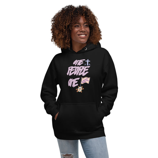 One People One Nation under God Unisex hoodie religiously inspired